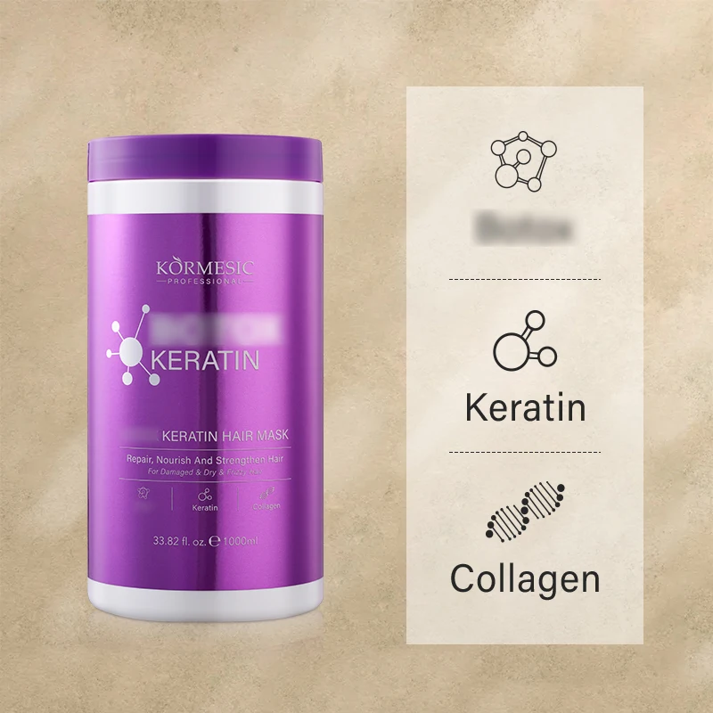 OEM Private Label KORMESIC Keratin Hair Mask Hair Moisturizing and Nourishing Hair Mask