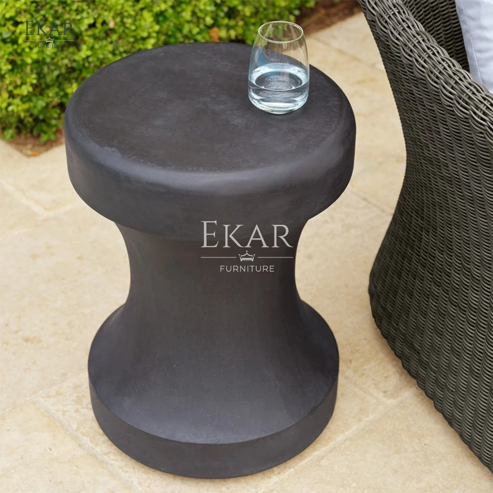 Elegant round Outdoor Corner Table Simple Wood Design for Home Villa Office School and Living Rooms with Wood Frame factory