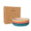 Vertical grain plate (6 sets of boxes) rice  Dark blue