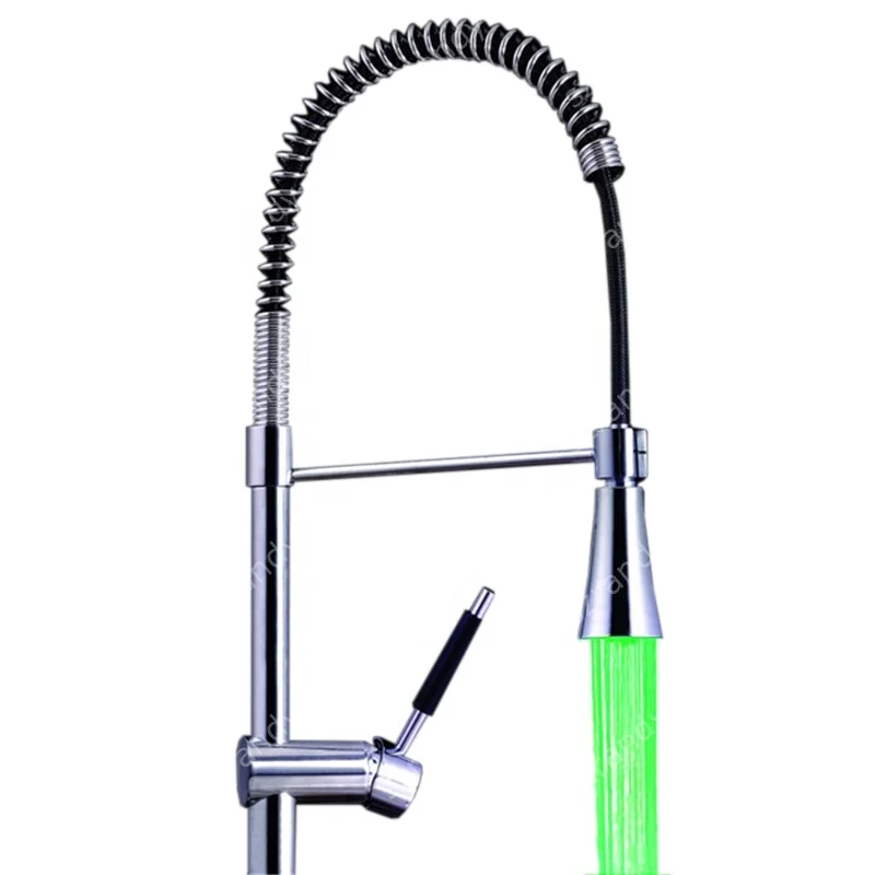 Water Power Led Faucet Light in Red Color