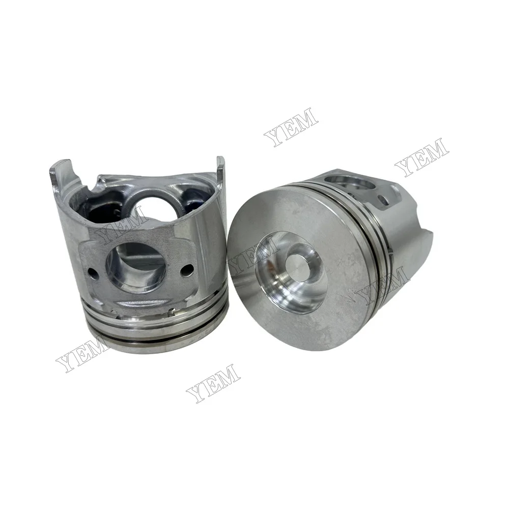 Piston Kit W Ring Set for Volvo Engine D3.4 D3.4DCAE3 D3.4A Loader MC90B MC110B