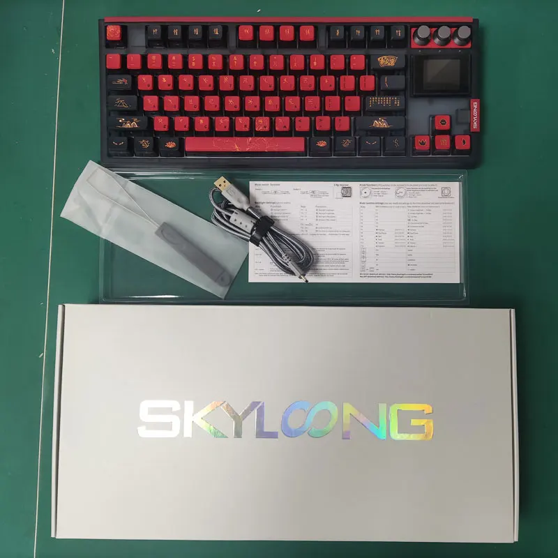 Skyloong Gk87 Pro Tkl Hotswappable Mechanical Keyboard Linear Tactile ...