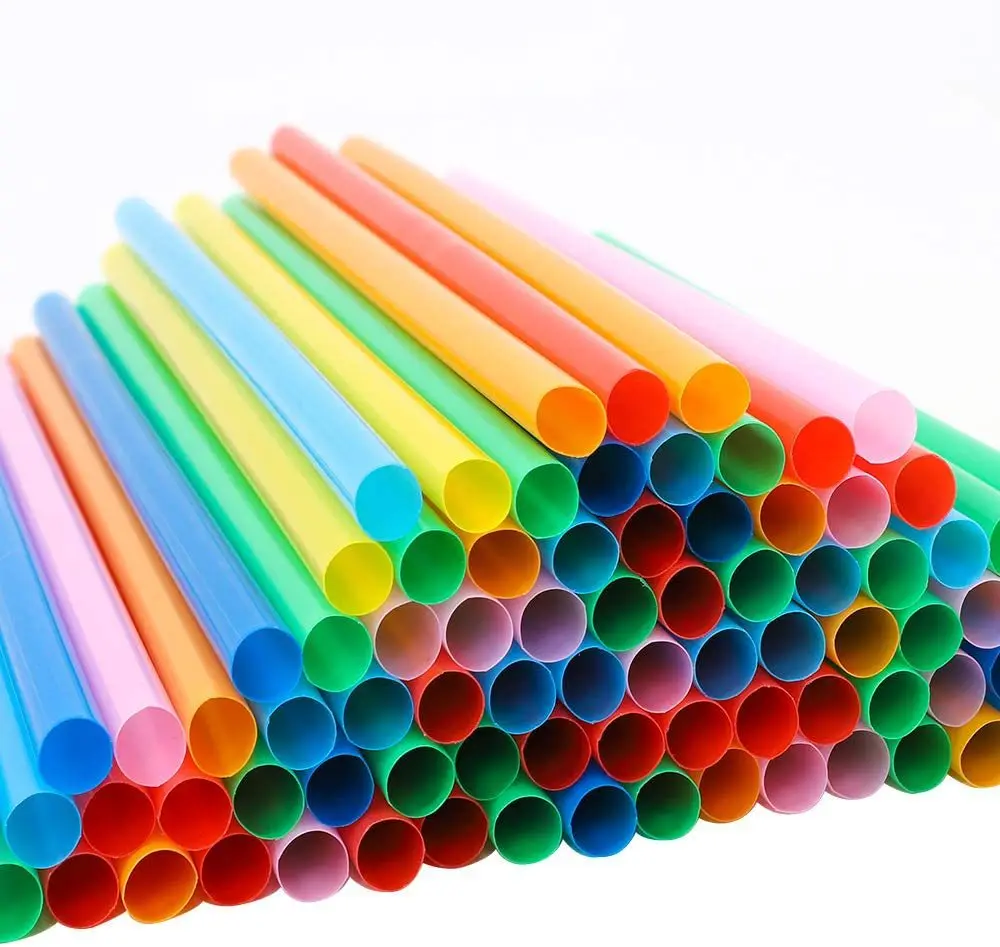 Custom logo eco friendly multicolor reusable straws collapsible silicone drinking straight straw