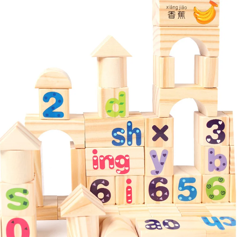 Log Unpainted Building Blocks Infants And Toddlers Puzzle Baby Toys Solid Wood Blocks Solid Wood