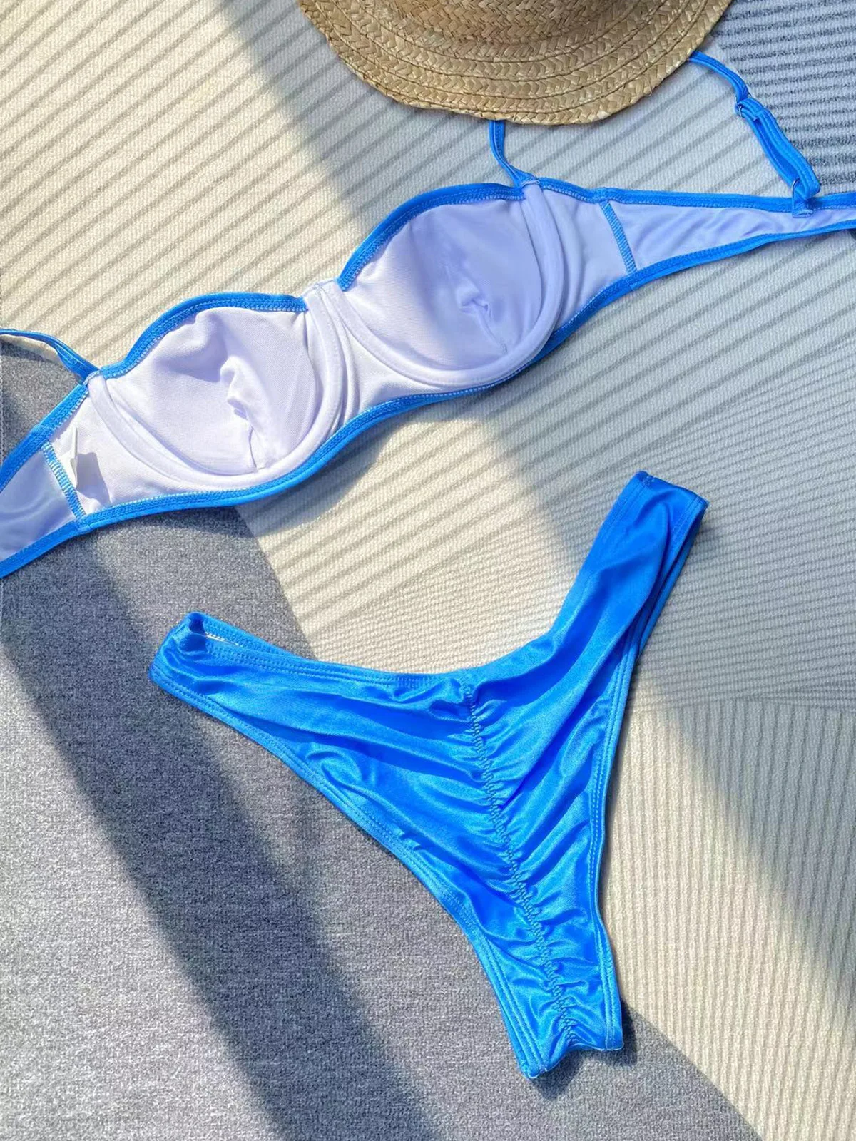 Xuanlang Custom Your Label Sexy Basic Mini Micro Brazilian Lady Underwire Bikini Swimsuit Bikinis Dos Piezas