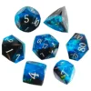 Black blue with silver font(candy wrapper)