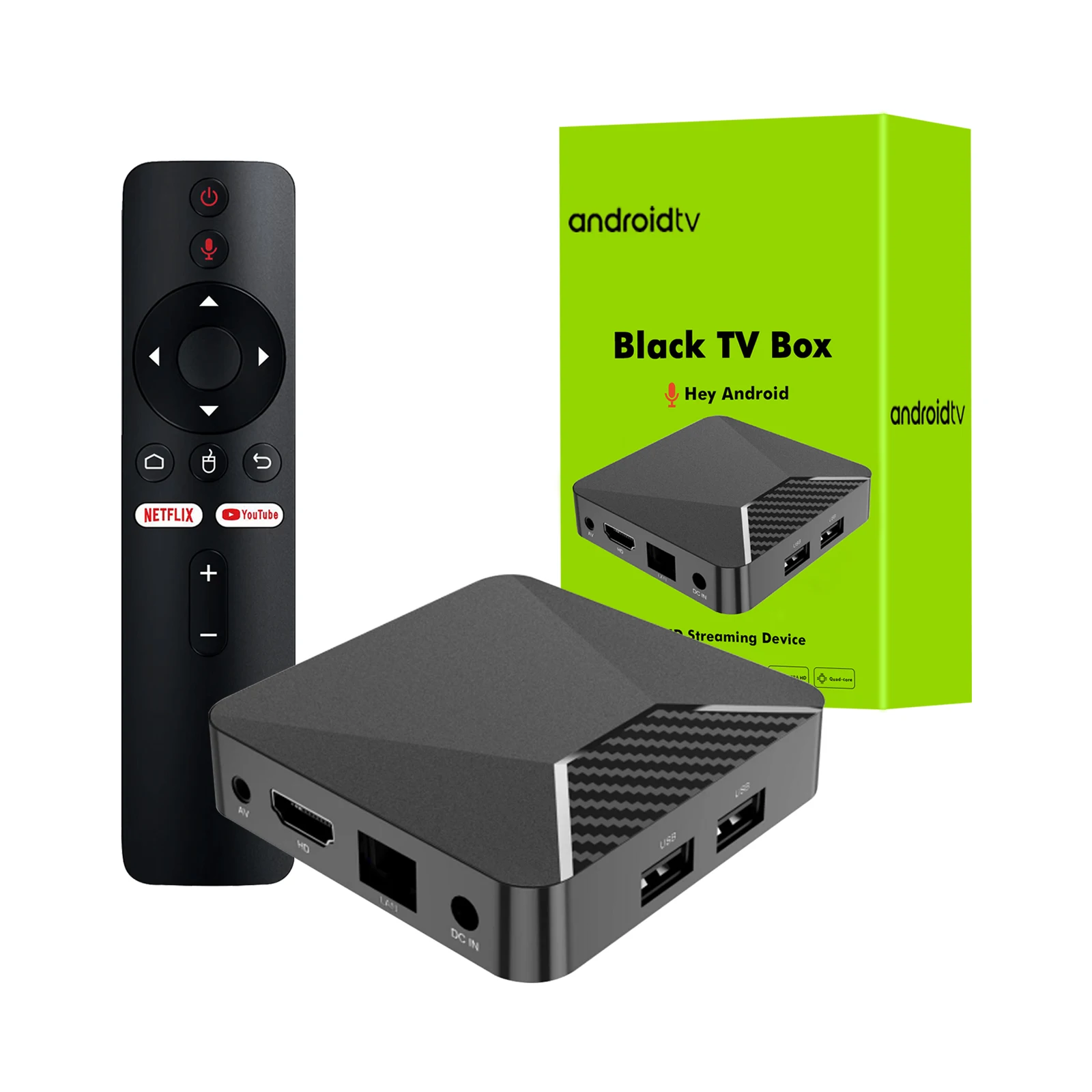 Q5 PLUS TV Box - Android 11, 4K Media Player with Dual Wifi