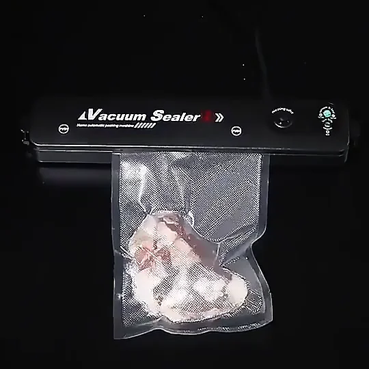 Automatic Vacuum Food Sealers Mini Household Vacuum Preservation Machine Electric Vacuum Sealer