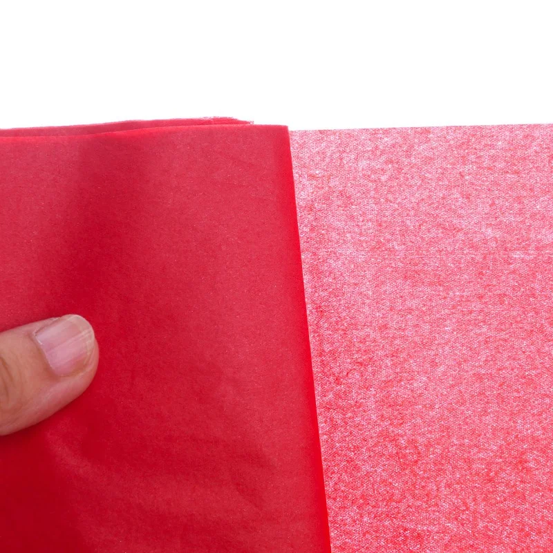 Wholesale 14/17 GSM Colorful Moisture Proof Gift Wrapping Tissue Paper Uncoated Screen Printing Compatible Hot Selling by Color