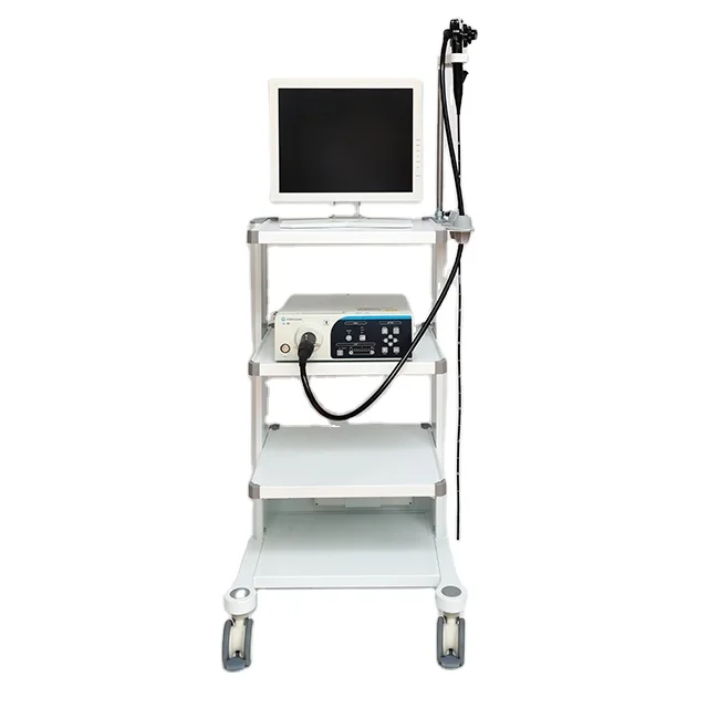 Professional medical surgical equipment 2-in-1 endoscopic camera tower flexible colonoscopy