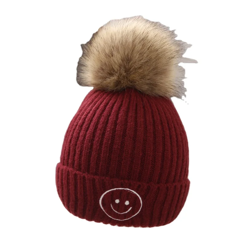 Bonnet D Hiver Avec Pompons Pour Bebe Bonnet En Polaire Chaude Tricote Pour Enfants Offre Speciale Nouvelle Collection Buy Hiver Tricote Chapeaux Bebe Tricote Enfant Chapeau Nouveau Bebe Hiver Chapeau Chaud Bonnets Polaire A L Interieur En Tricot