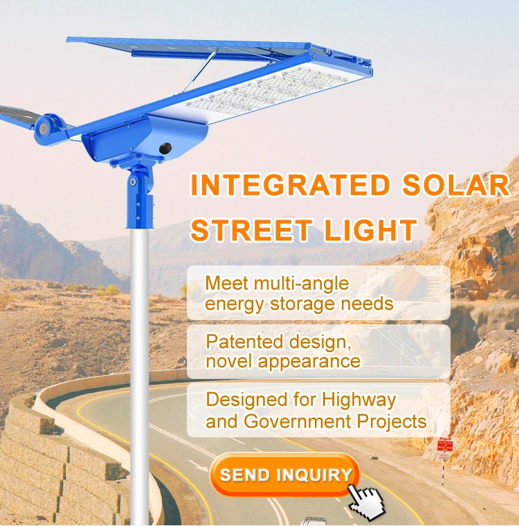 Wholesale Expressway Road Street Lamp Energy Saving All In One Integrated 30W Led Solar Street Light