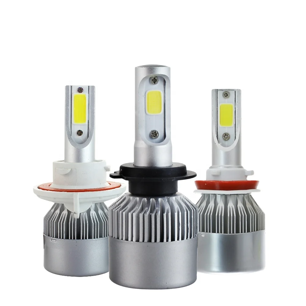 China Factory Wholesale Lowest Price LED C6 36W H1 H3 H7 H11 9005 9006 Csp  COB 10000lm Super Bright 880 Car LED Headlight Bulb - China 18W LED C6  Headlight, H4 LED