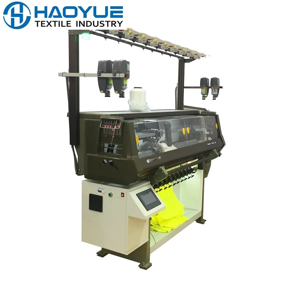 Plain Collar Knitting Machine with 18G