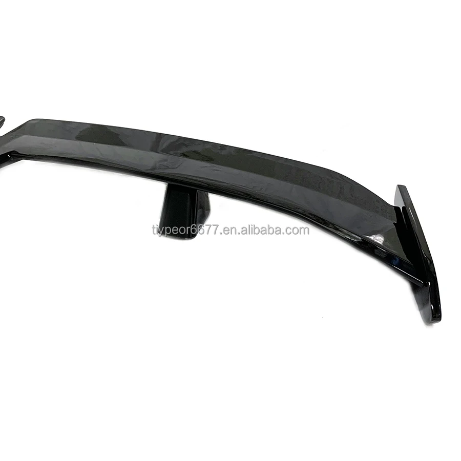 product tiypeor pro style abs roof spoiler tail lip wing bar rear trunk spoiler tail wing for mg 6 mg6-4