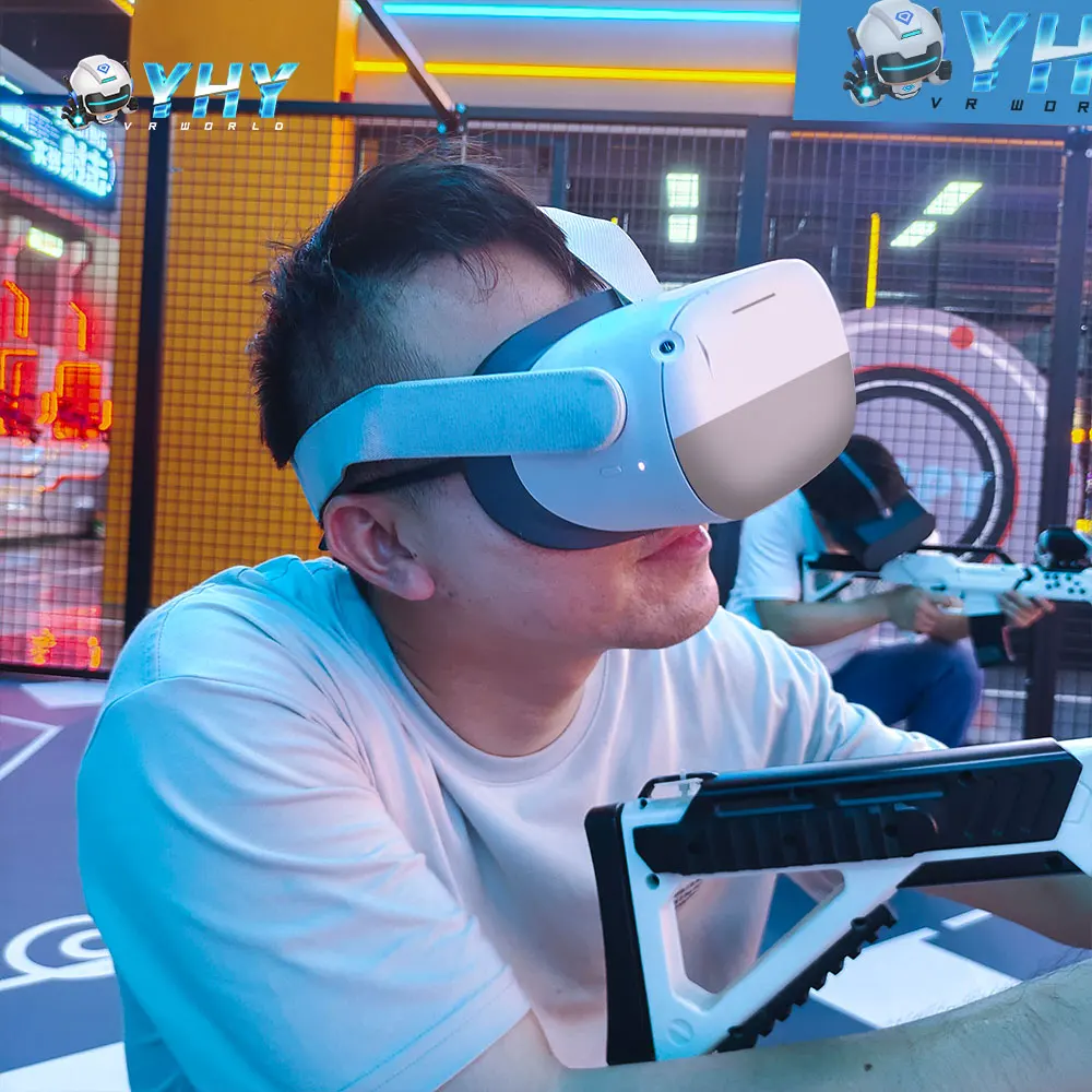 Free Roam Shooting Simulator and PP Guns Battle Interactive Shooting Simulator Vr Gaming Room