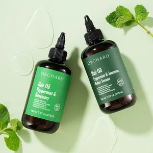 Wholesale Suppliers Hair Treatment Oil Effectively Nourishes and Moisturizes the Scalp Peppermint & Jamaica Black Castor Oil