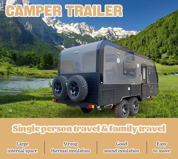 Expedition Truck Camper - off-Road Caravan Van 4x4 Motorhome