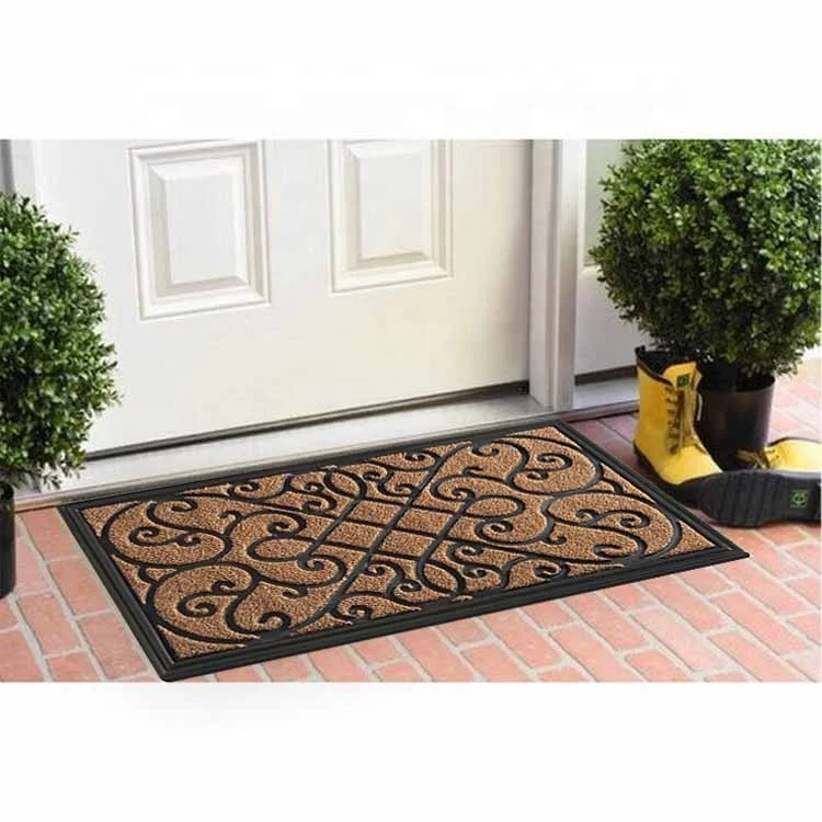 FONEYI Tapete Para Puerta De Interior, 36 X 59 Pulgadas, Tapetes De Perro Para Patas Fangosas, Parte Trasera De Goma Antideslizante, Súper Absorbente, Lavable, Alfombra De Entrada De Perfil Bajo, - Tamaño