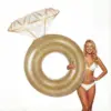 Gold Diamond Ring Float