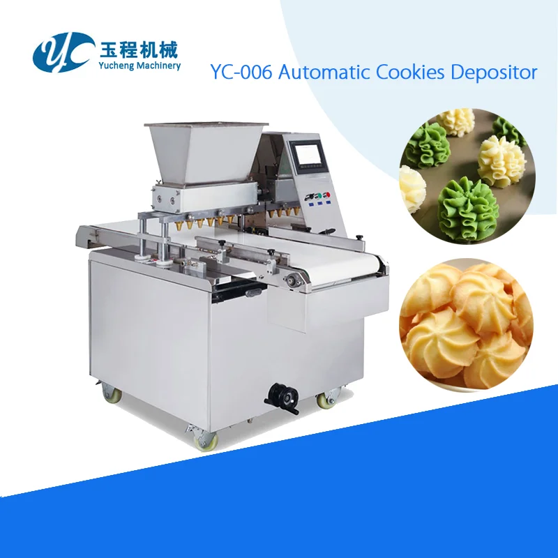 2024 automatic panda cookie machine mosaic biscuit machine cookie making machine factory