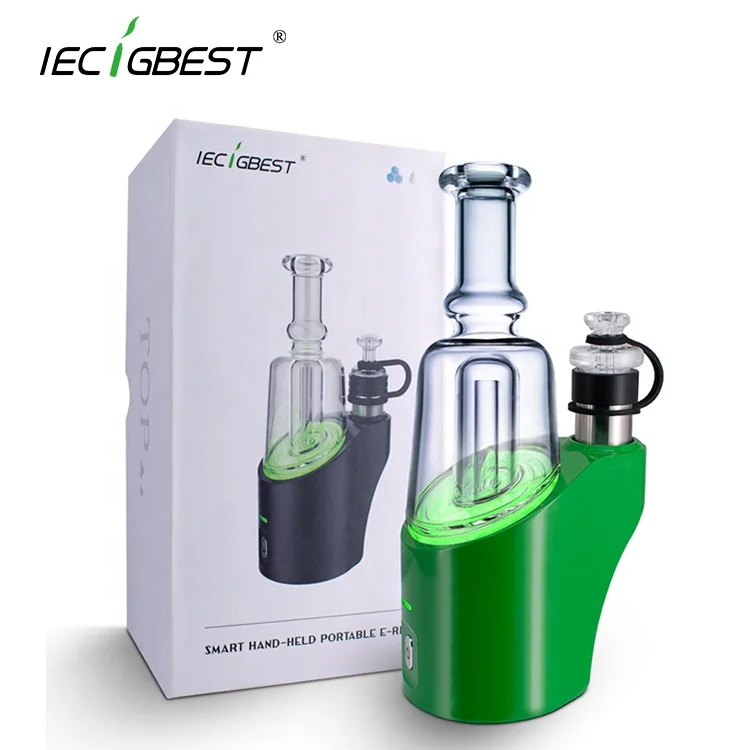 
2021 Iecigbest 2200 Mah Focus v Carta Dab Rig Electric TOP e-Rig Glass Water Pipe Wax and Dry Herb Modes 