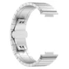 Silver-one-bead steel strap