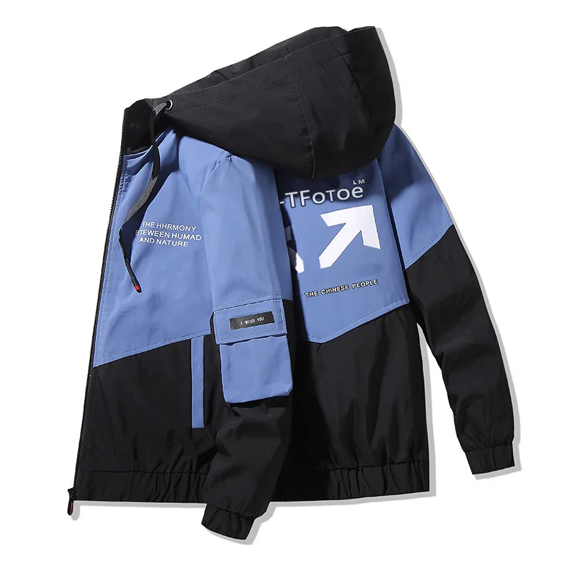 2022 New Arrival Mens Winter Casual Jackets With Hooded Popular High Quality Baseball Jackets