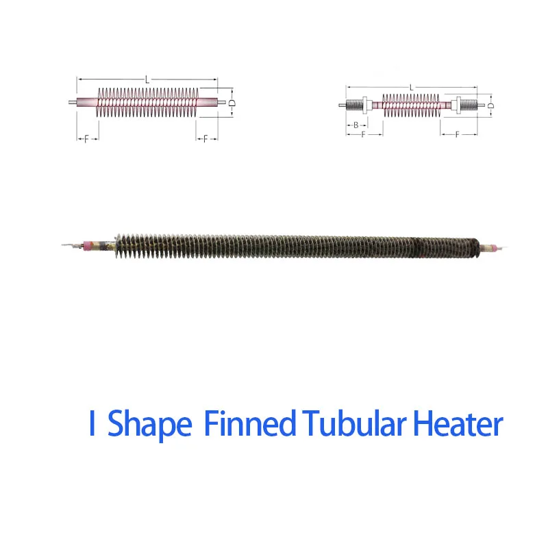 finned air heating element