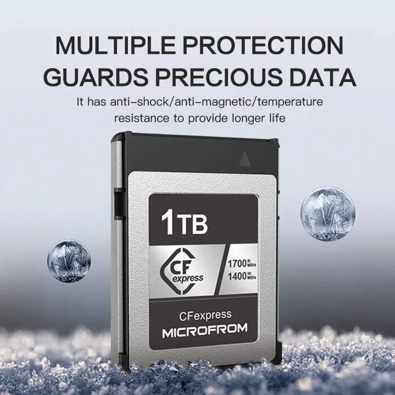 Microfrom High Speed Oem Compact Flash Nvme Pcle Gen3 2 128Gb 256GB 512GB 1TB Memory Cf Express Card for Tablet Pc Camera