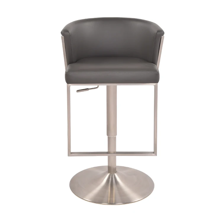 Hot Sale Adjustable Swivel Height High Kitchen Bar Beauty Chairs Stools With Metal Legs Buy High Bar Stool Kitchen Chair With Metal Legs Adjustable Swivel Height Bar Chairs Stools Bar Beauty Chair Product On Alibaba Com