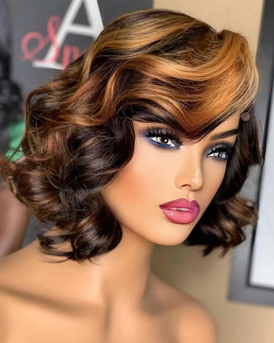 Wholesale High Quality Synthetic Wig Cheap Heat Resistant Premium