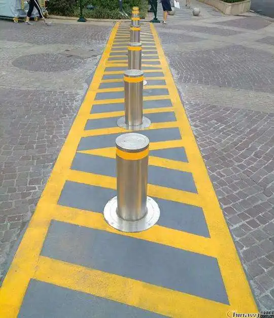 304 遥控不锈钢自动安全智能停车柱交通