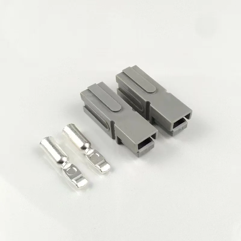 Poignées De Connecteur D'alimentation 120A/175A - 2 Pièces Grises Pour Chariot élévateur - Connexion Rapide Et Fiable
