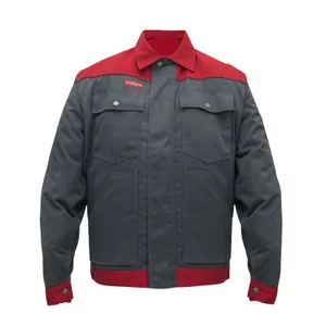 Custom Work Jacket With Multiple Pockets, Wear-Resistant, and Featuring  Design