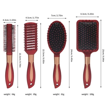 Hot selling Hairdressing Barber Comb Brush Hair Styling Comb Sets for Salon