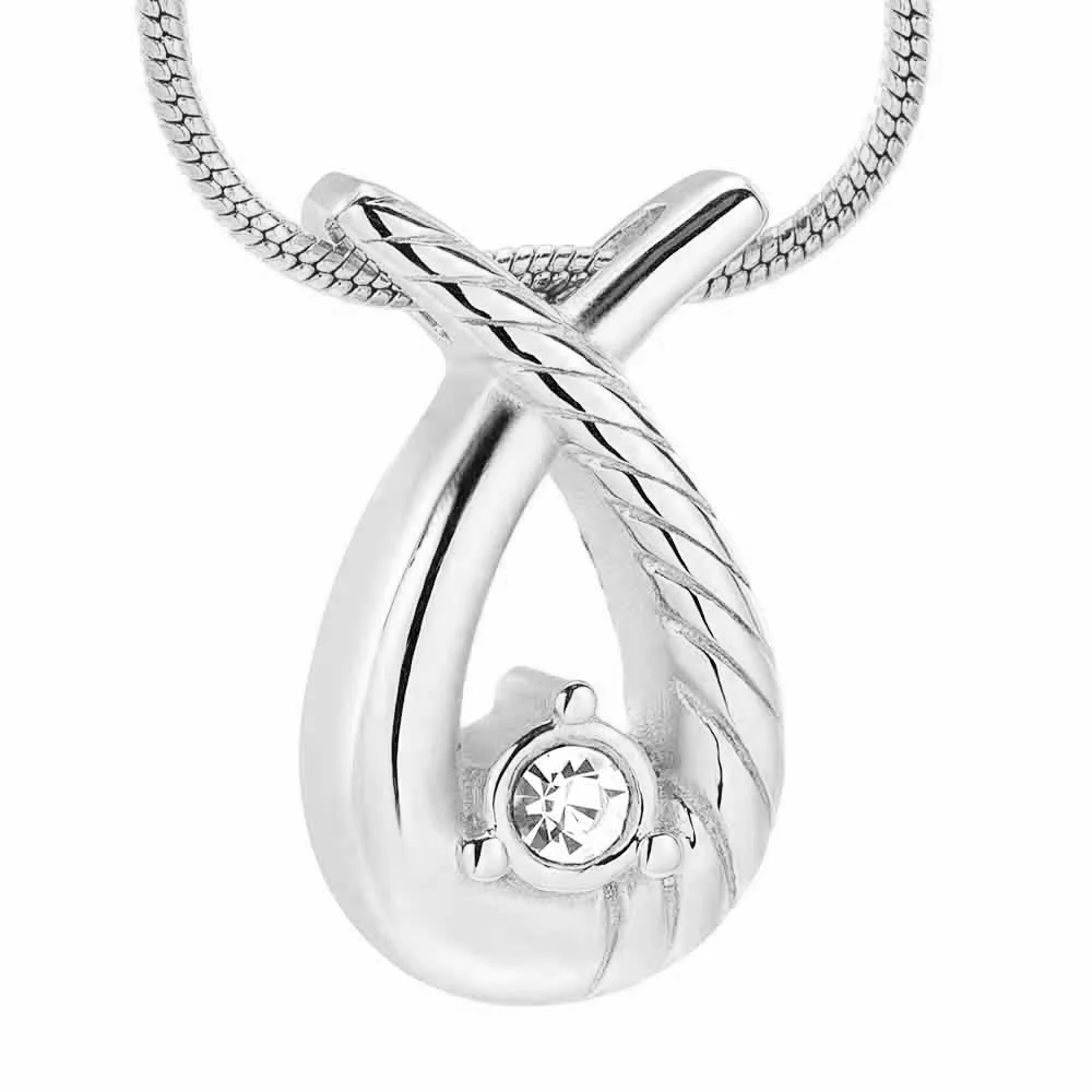 Cremation jewelry Irregular cremation urn necklace to commemorate the dead relatives/pets used for cremation funerals