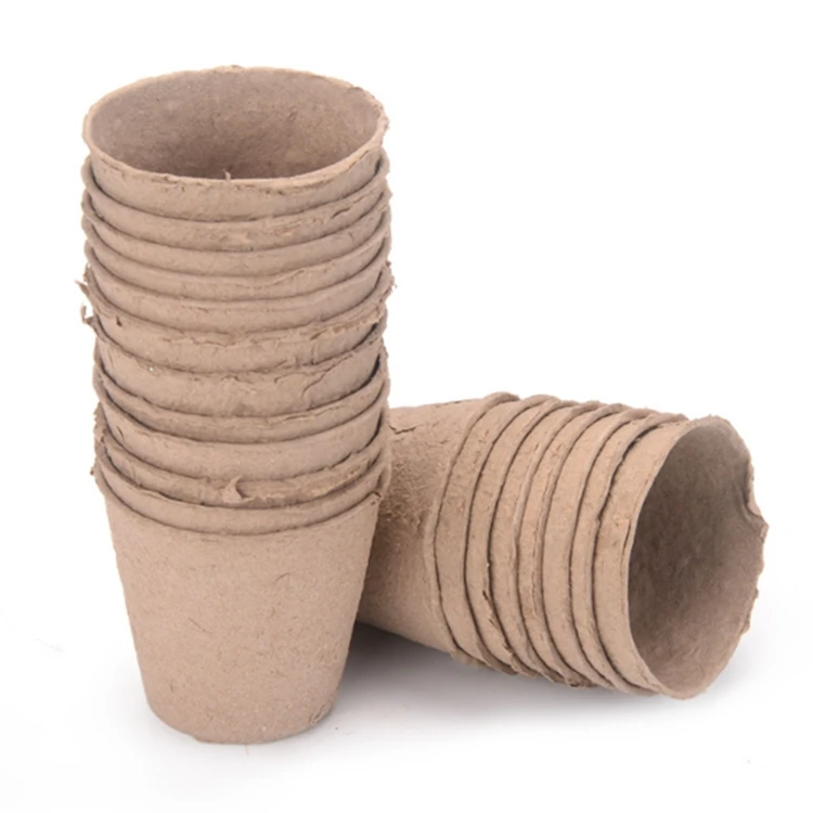 Биоразлагаемый лоток для выращивания семян растений, одноразовые горшки для выращивания цветов