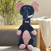 Pet toy sitting elephant-30 cm