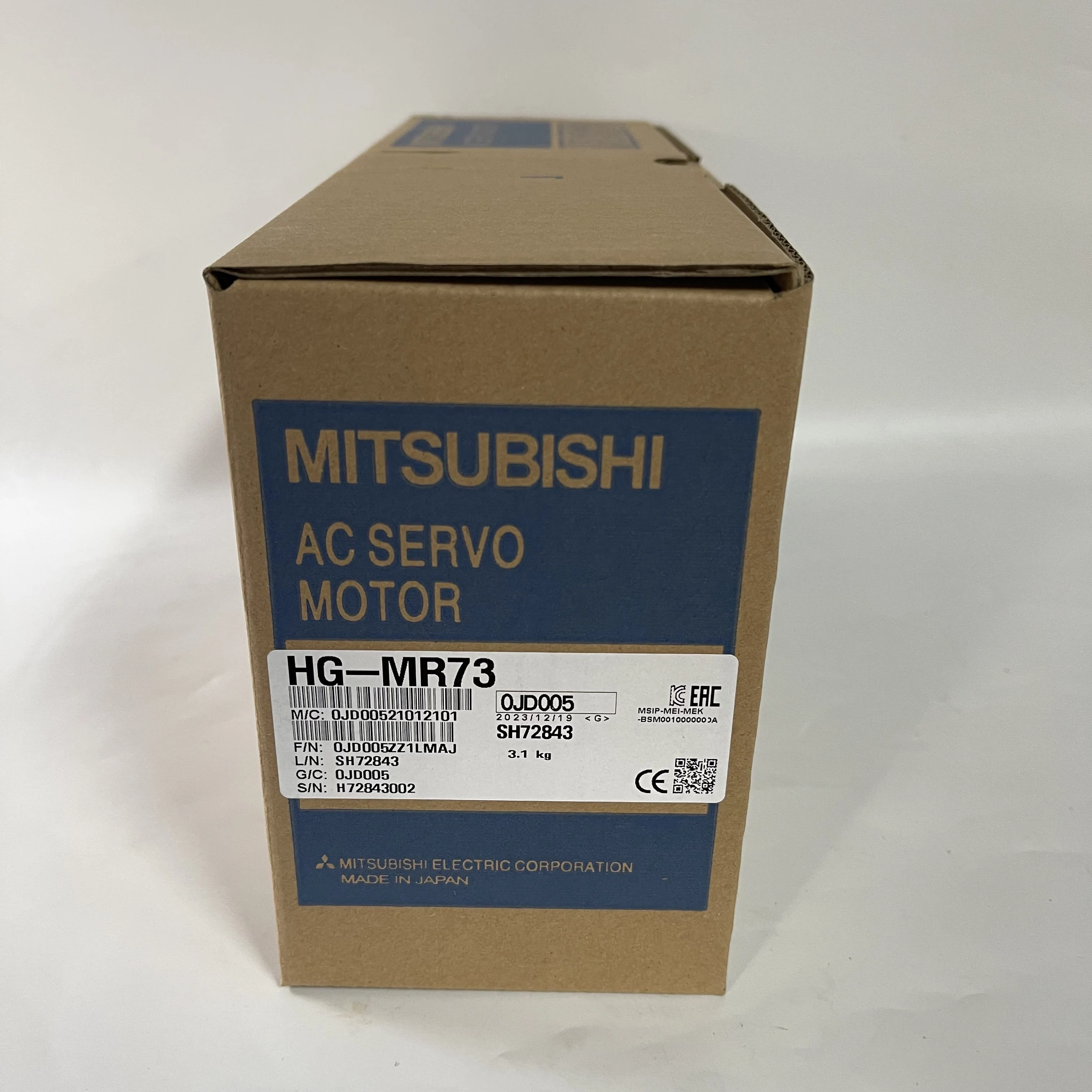 Mitsubishi AC Servo Motor HG-MR73 Mitsubishi AC Servo Motor HG-MR73