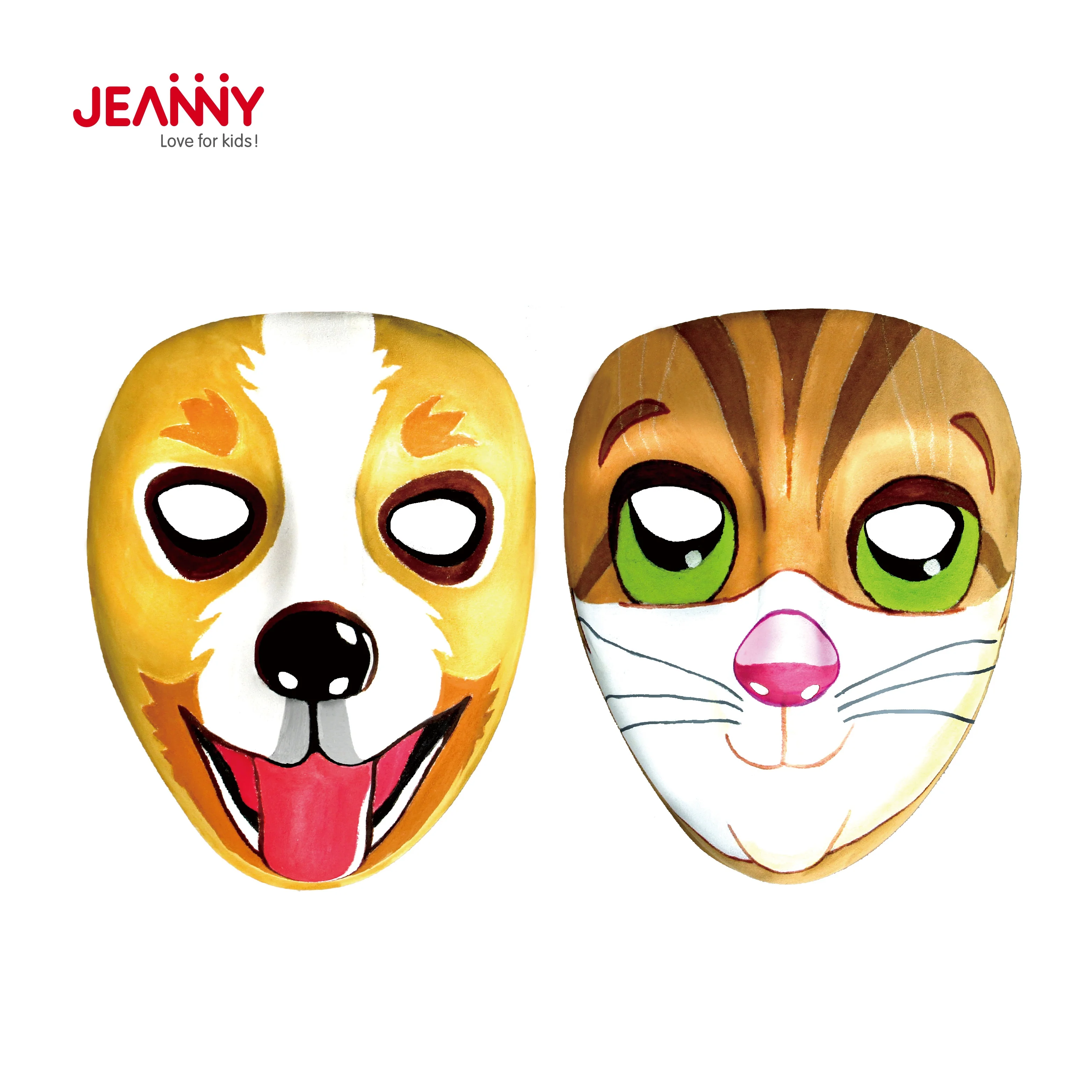 Learning Educational Handwork DIY Craft Painting Lovely Face Covering DIY Kids Crafts Set Kids Toys