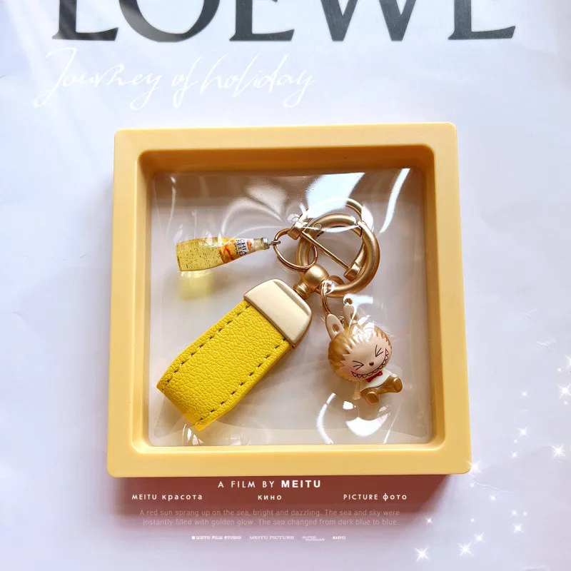 Original Custom Labub Kawaii Keychain Crybaby Dimoo Cute Pendant ...