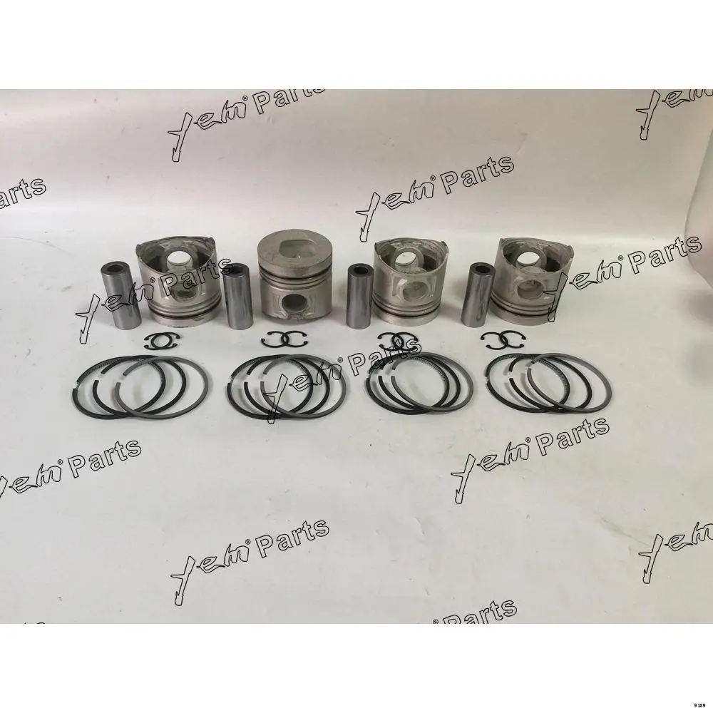 4BC2 Engine Piston Kit With Pin CIR-CLIP for Isuzu Engine