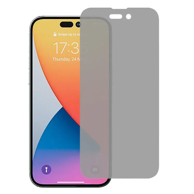 9h Hardness Fast Adhering Tempered Glass For Iphone 14 Pro Max Screen