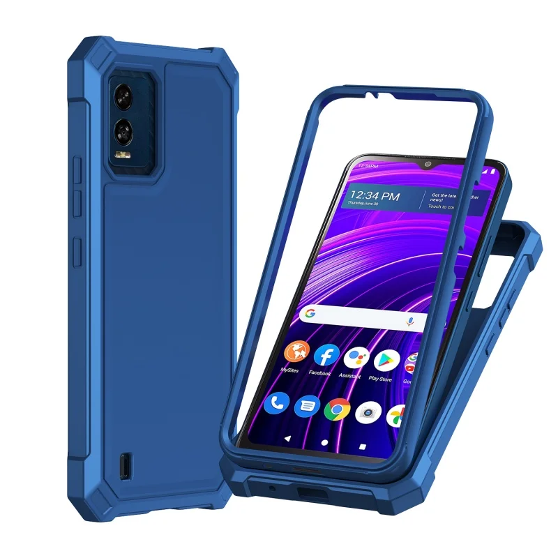 3 in 1 Full Protective Phone case for Nokia C210 G310 C300 C110 Style Plus 5g Ta-1448 G60 G400 G100 C200 C100 X100  Back Cover