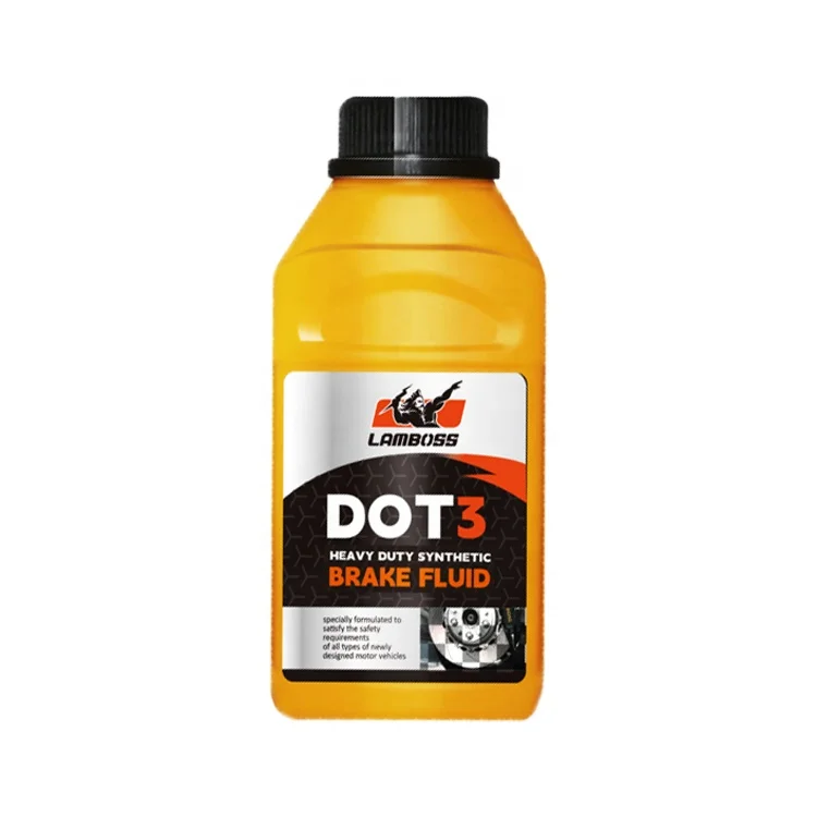 OEM Msds Brake Fluid Good Quality Fully Synthetic Brake Fluid Dot 4 Dot 3