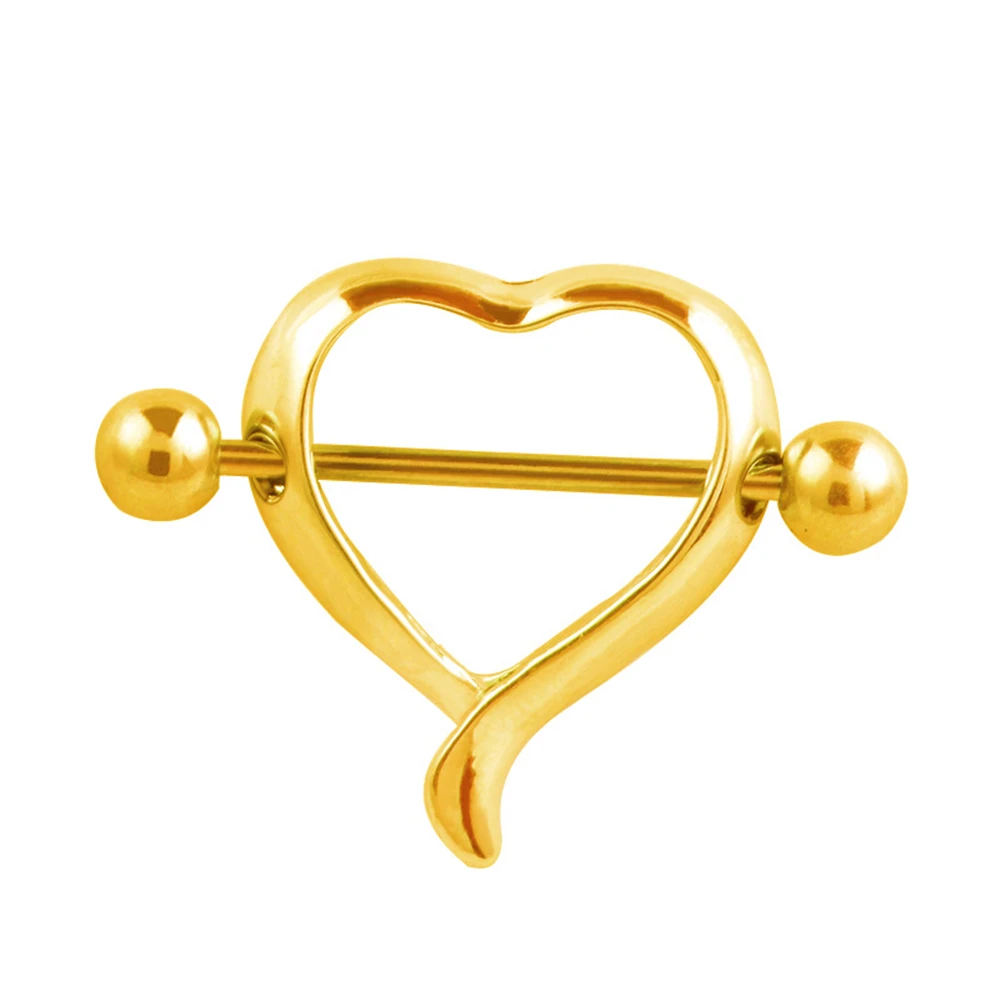 Wholesale Anillos de barra para pezones y mancuernas, joyería para el  cuerpo, Piercing hueco en forma de corazón, escudo para pezón, Industrial,  anillo para pezón From m.alibaba.com