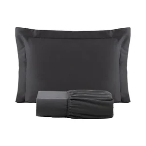 Single Fitted Sheet Set 100% Polyester 02 Pieces American Style Hem Anti-mite Anti-pilling Soft Touch All-Season