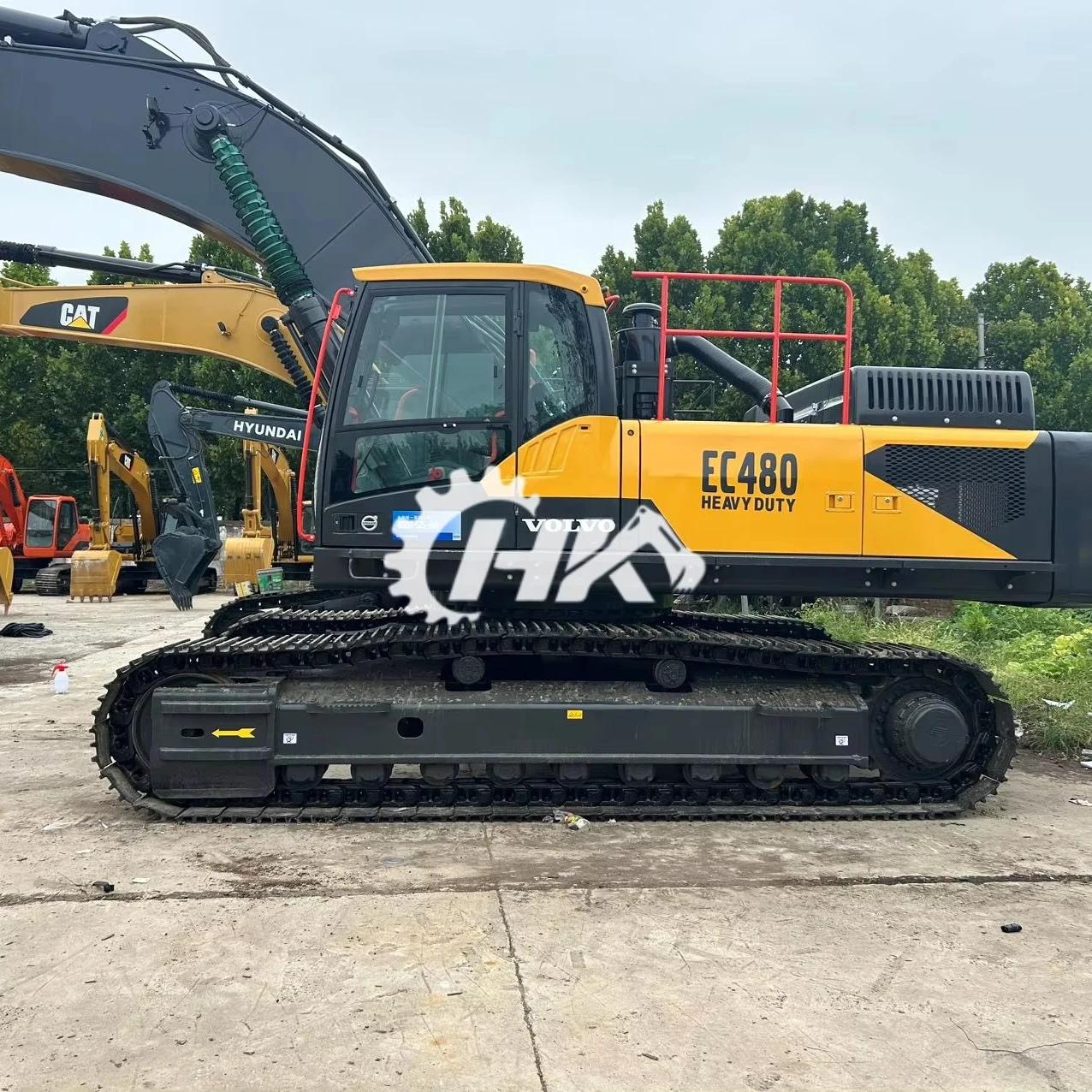 HANG KUI VOLVO EC480 48tons 90%new Original Japanese with EPA,CE Agricultural Used VOLVO480 Excavator for Digging