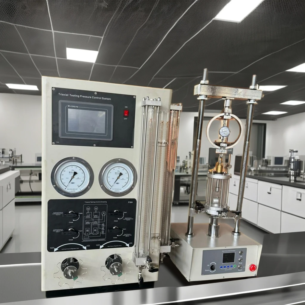 Triaxial Compression Test Apparatus for Soil and Rock Triaxial Apparatus